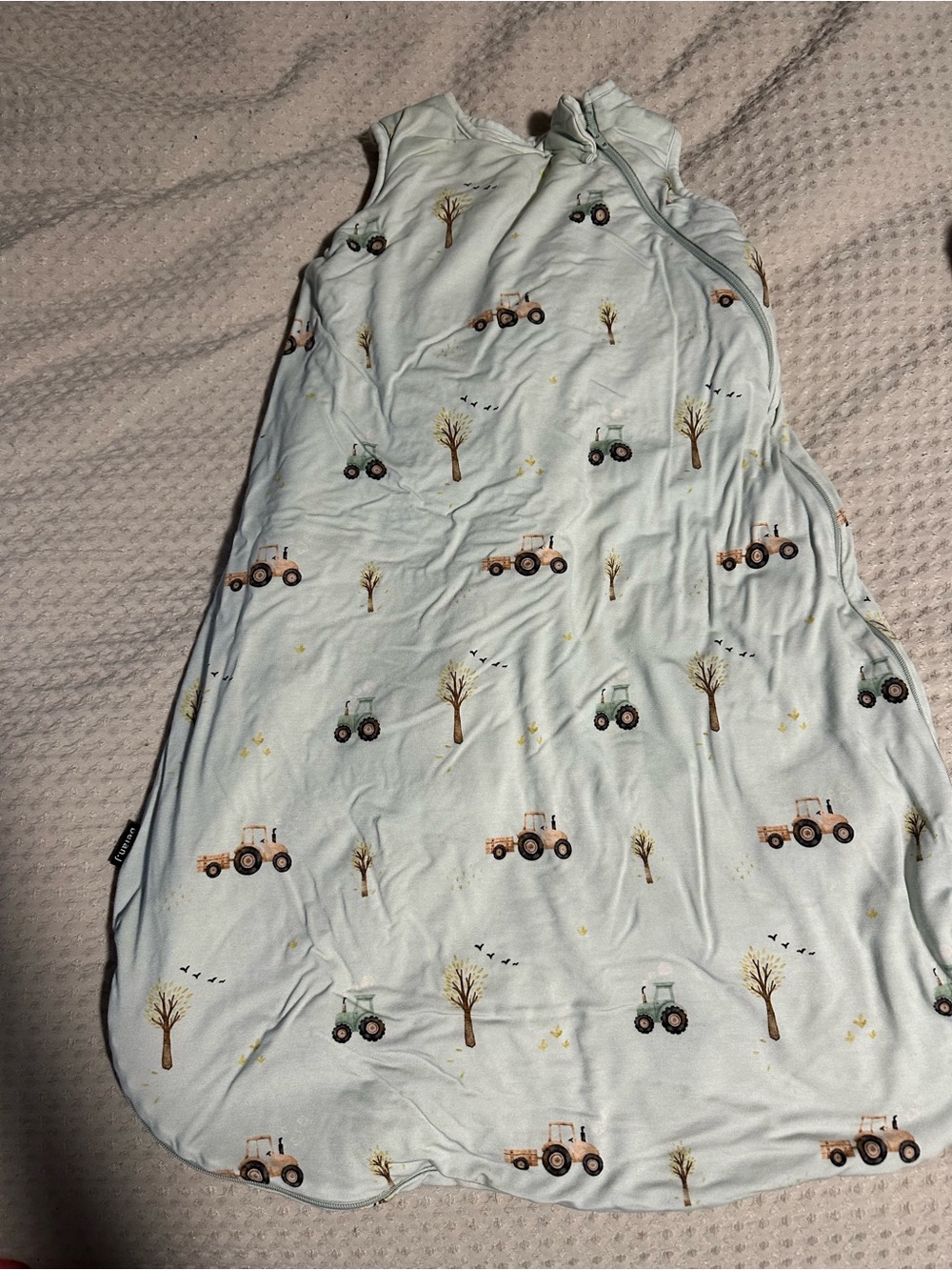 Belan. J Tractor Print Sleep Sack
